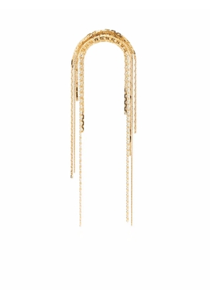 Wouters & Hendrix Serpentine falling chains earring - Gold