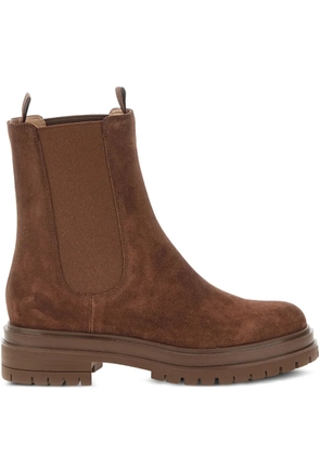 Gianvito Rossi Chester suede Chelsea boots - Brown