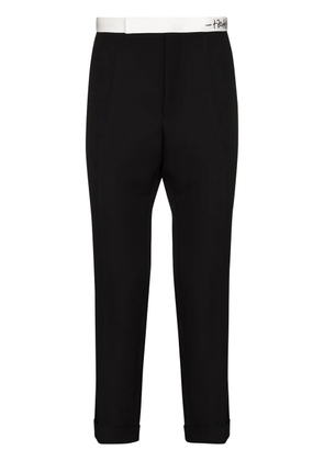 Haider Ackermann cropped tailored trousers - Black