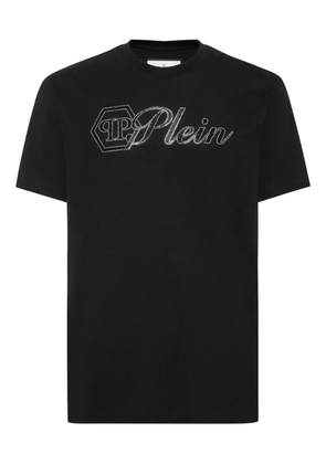 Philipp Plein logo-embellished T-shirt - Black