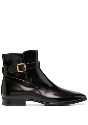 Tod's buckle-detail ankle boots - Black