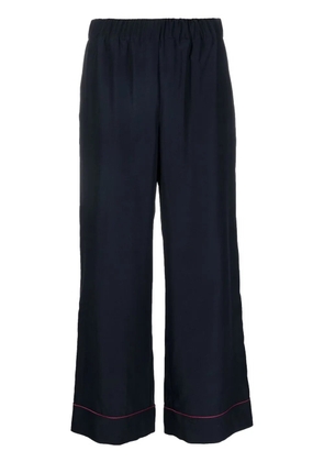 P.A.R.O.S.H. straight-leg cropped trousers - Blue
