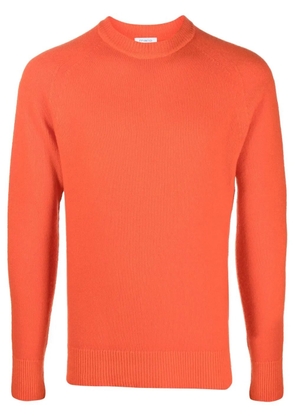 Malo mock-neck knit jumper - Orange
