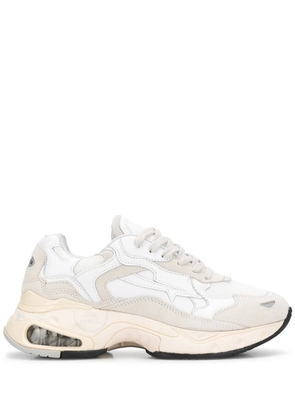 Premiata Sharky panelled sneakers - White
