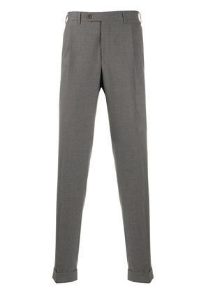 Canali straight-fit tailored trousers - Grey