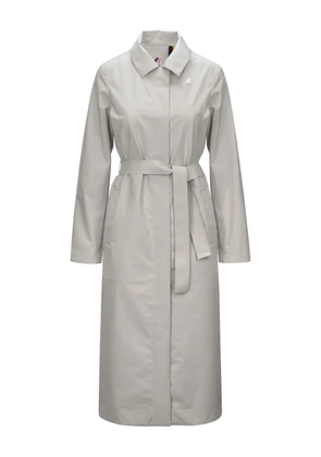K-Way Barbra belted trench coat - Neutrals
