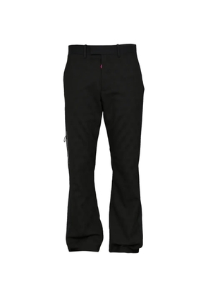 Off-White logo tailored trousers - Black