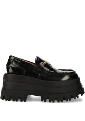 NAKED WOLFE 85mm Delusion loafers - Black