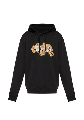 Versace Jeans Couture graphic-print hoodie - Black