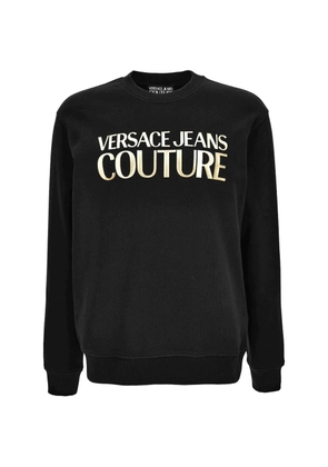 Versace Jeans Couture logo-print sweatshirt - Black