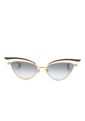 VALENTINO GARAVANI EYEWEAR gradient cat-eye sunglasses - Gold