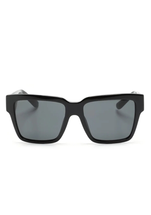 Dolce & Gabbana Eyewear rectangle-frame tinted sunglasses - Black