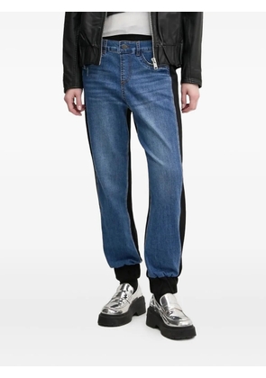 Desigual straight-leg track pants - Blue