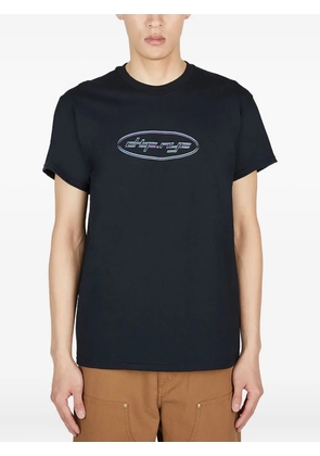 DTF.NYC logo-print cotton T-shirt - Black