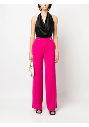 Giorgio Armani high-waist wide-leg trousers - Pink