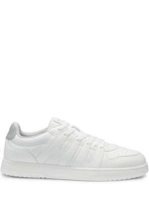 HUGO faux-leather sneakers - White