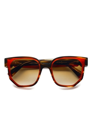 Etnia Barcelona geometric-frame sunglasses - Brown