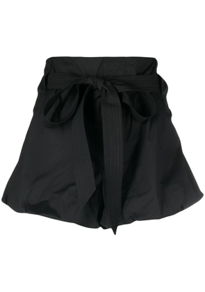 Philosophy Di Lorenzo Serafini puffball-hem belted mini shorts - Black