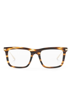 Gucci Eyewear GG14380 square-frame glasses - Brown