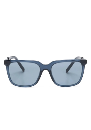 Giorgio Armani wayfarer-frame sunglasses - Blue