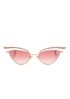 VALENTINO GARAVANI EYEWEAR cat-eye gradient sunglasses - Gold