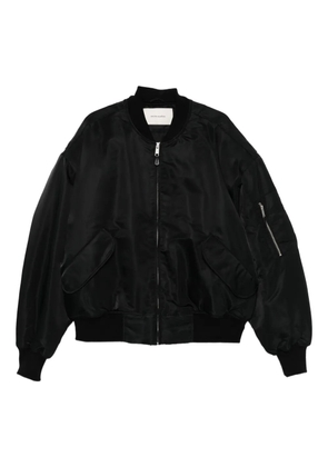 ENTIRE STUDIOS zip-fastening bomber jacket - Black