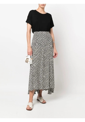 Majestic Filatures round-neck stretch-jersey T-shirt - Black