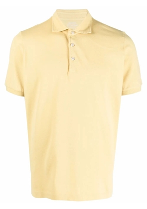 Mauro Ottaviani short-sleeved polo shirt - Yellow