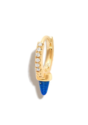 MARIA TASH 18kt yellow gold Spike lapis lazuli earring