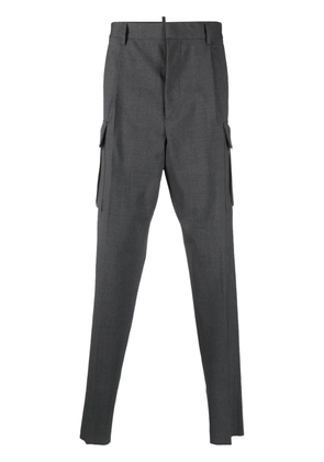 DSQUARED2 drop-crotch cargo trousers - Grey