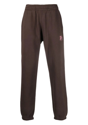 President’S embroidered-logo track pants - Brown