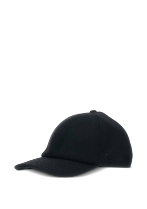 Gucci Gucci-embroidery strap hat - Black