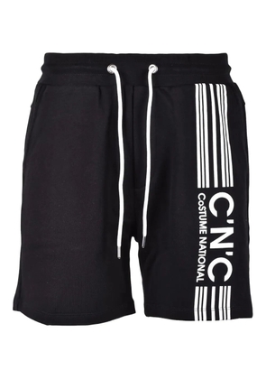costume national contemporary drawstring bermuda shorts - Black