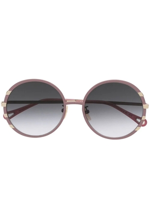 Chloé Eyewear round frame sunglasses - Pink