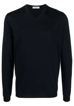GOES BOTANICAL merino-wool jumper - Blue