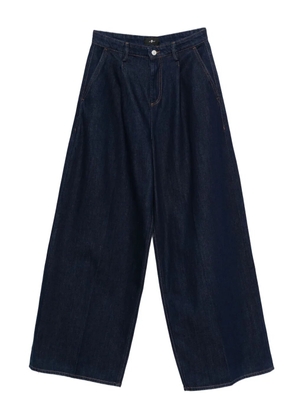 7 For All Mankind Franklin pleated jeans - Blue