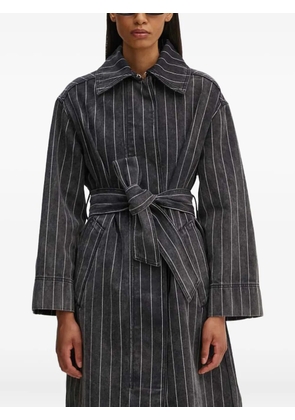 Day Birger Et Mikkelsen Hobbes striped coat - Black