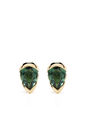 Fernando Jorge 18kt yellow gold Bloom tourmaline diamond earrings