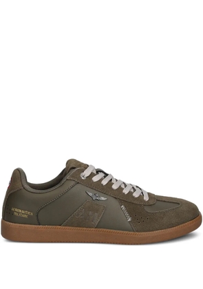 Aeronautica Militare round-toe sneakers - Green