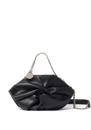 Stella McCartney twist-detailing faux-leather bag - Black