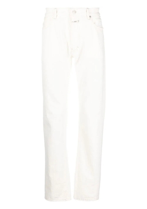 Closed mid-rise slim-cut jeans - White
