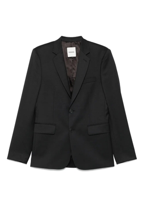 SANDRO single-breasted blazer - Black