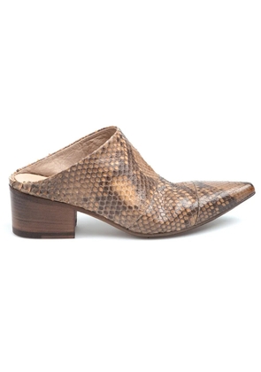 Settima pointed toe mule - Brown