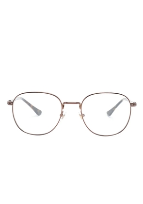 Persol PO1007V round-frame glasses - Brown
