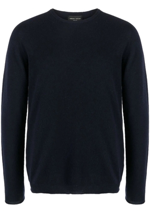 Roberto Collina fine-knit cashmere jumper - Blue