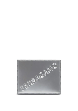 Ferragamo logo-embossed leather wallet - Silver
