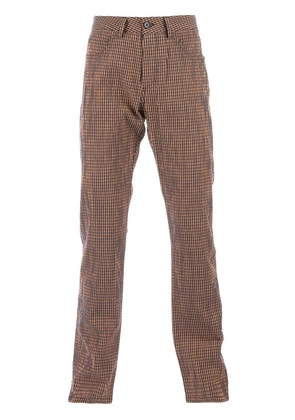 Carven checked trouser - Yellow