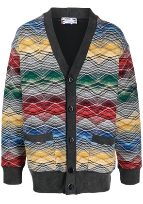 Missoni Zigzag V-neck cardigan - Grey