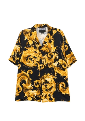 Versace Jeans Couture baroque-print short-sleeve shirt - Gold