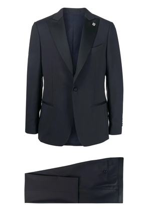 Lardini single-breasted tailored suit - Blue